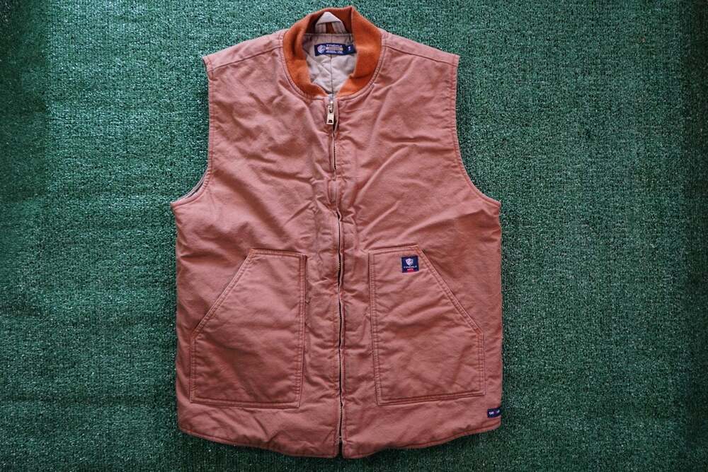 Tyndale Men's Heavyweight AR/FR Duck Canvas Quilted Insulated Work Vest